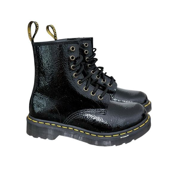 NEW! Dr. Martens 1460 Women's Distressed Patent Leather Boots - Size 5 - Picture 5 of 7